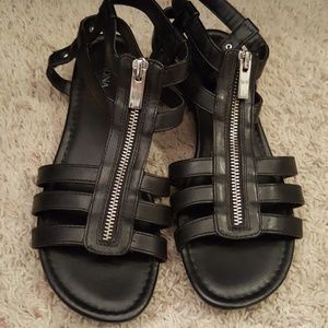 Black Merona sandals